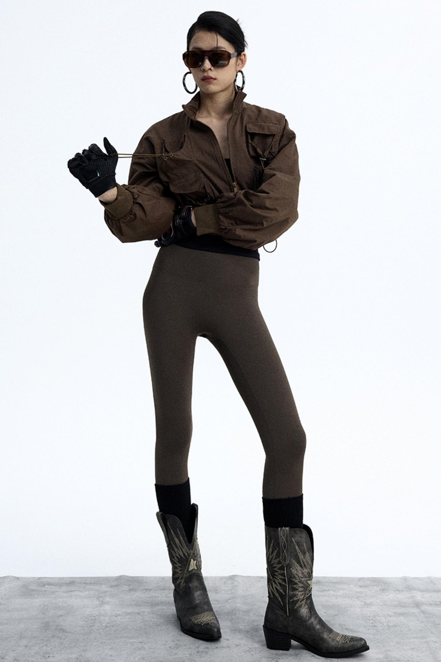 High-Waisted Shaping Yoga Pants