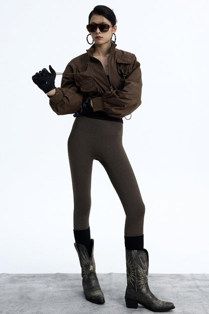 High-Waisted Shaping Yoga Pants