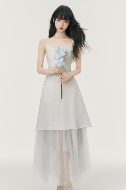 Summer Sleek Halter Dress