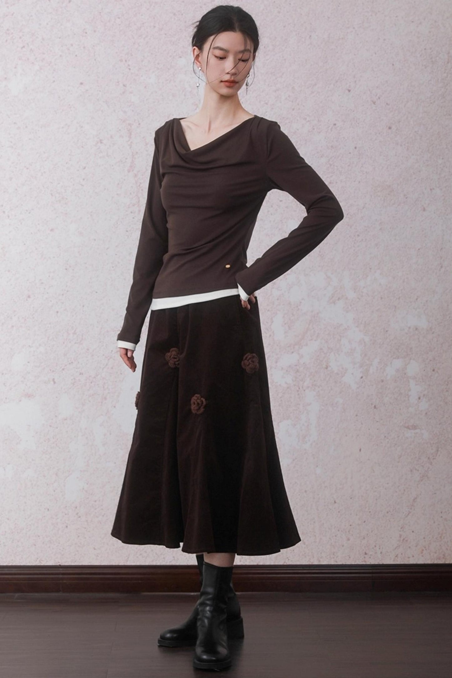 Swing Collar T-Shirt