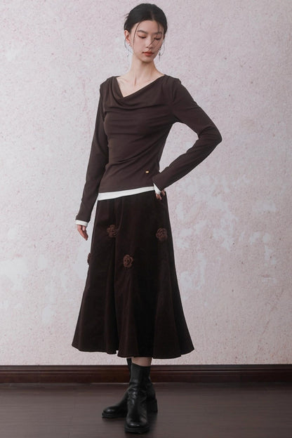 Swing Collar T-Shirt