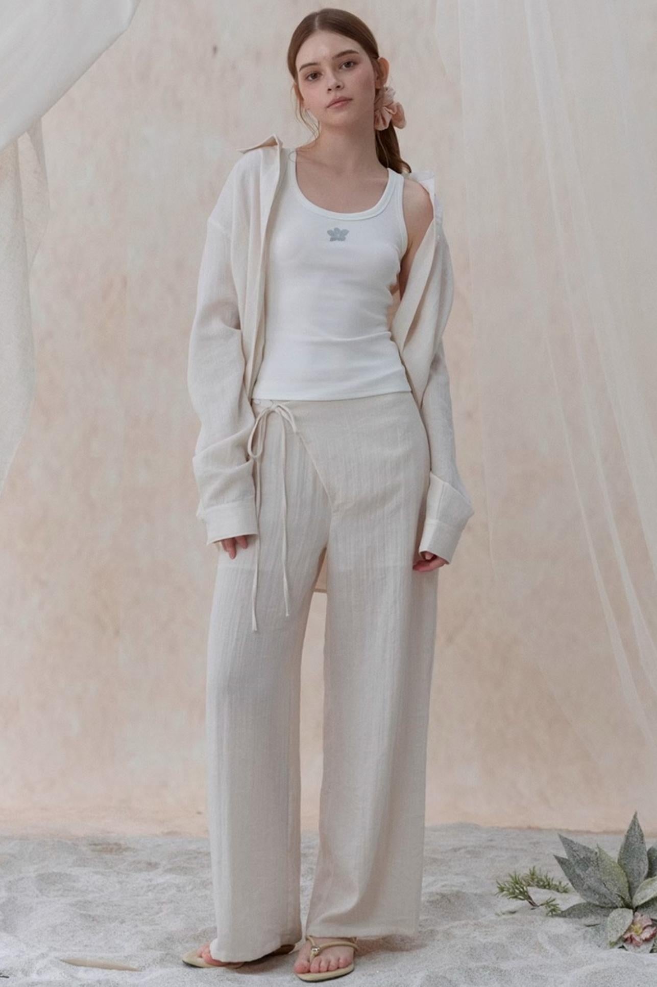 Evening Linen Blend Shirt