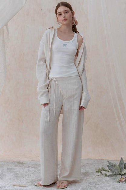 Evening Linen Blend Shirt