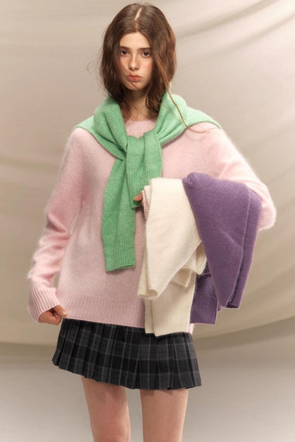 Cashmere Crew Neck Sweater