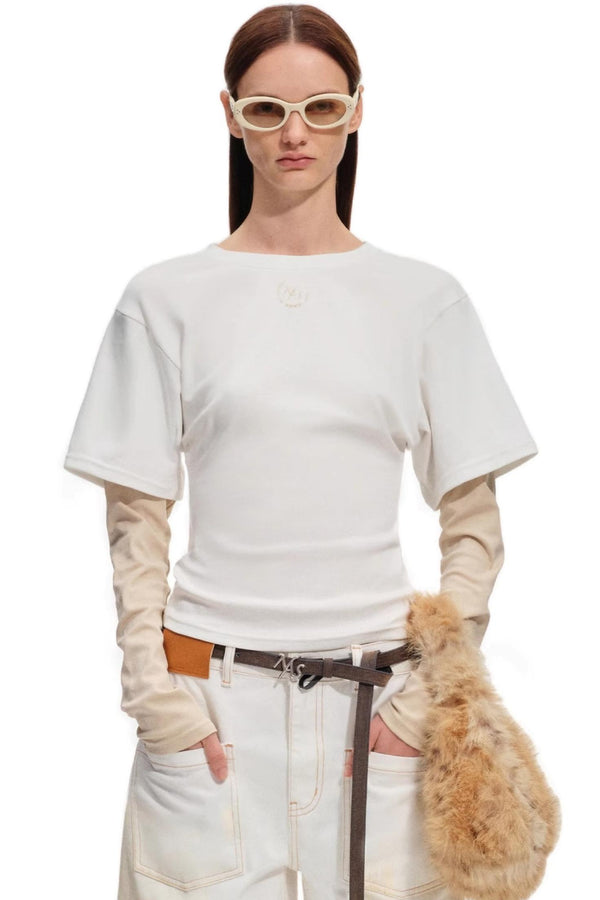 Patchwork Color-Block Top