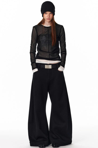 Versatile Slim Long Sleeve Base Shirt