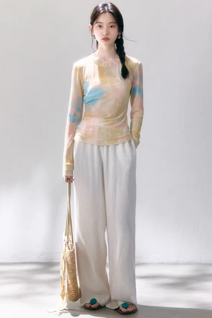 Gradient Mesh Blouse