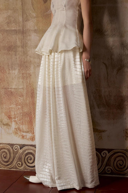 Casual Wide-Leg Pants