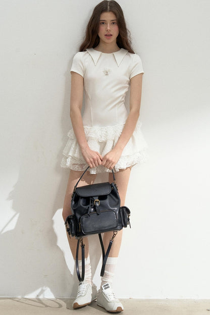 Leather Shoulder Bag