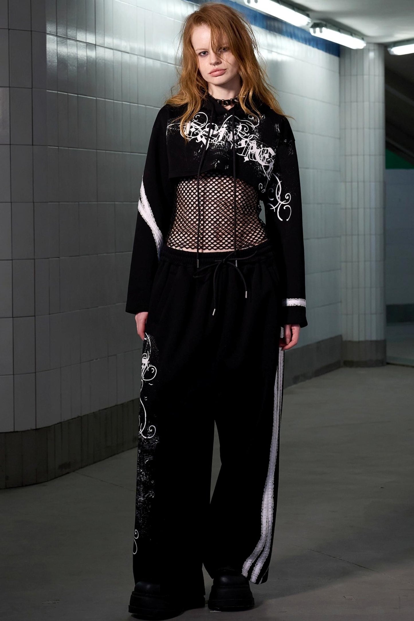 Lacquer Printed Sweatshirt