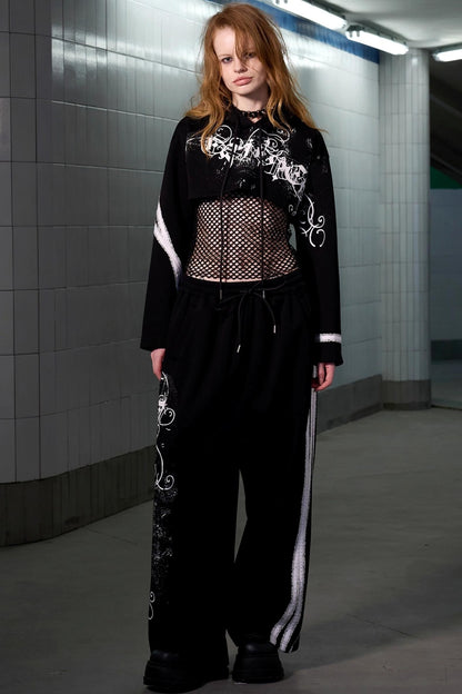 Lacquer Printed Sweatshirt