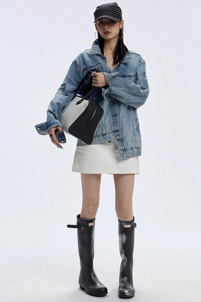 Diamond Blue Denim Jacket