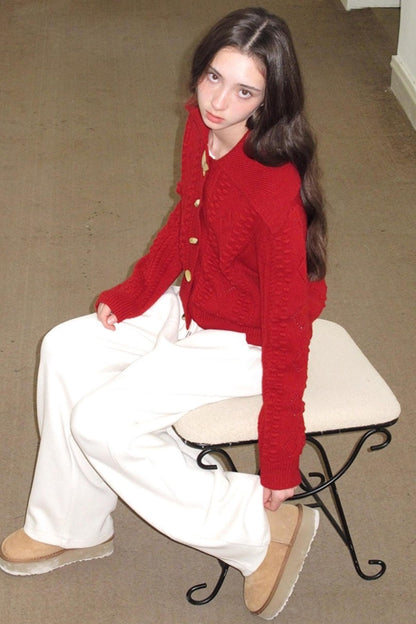 Fleece Mist Knit Pants