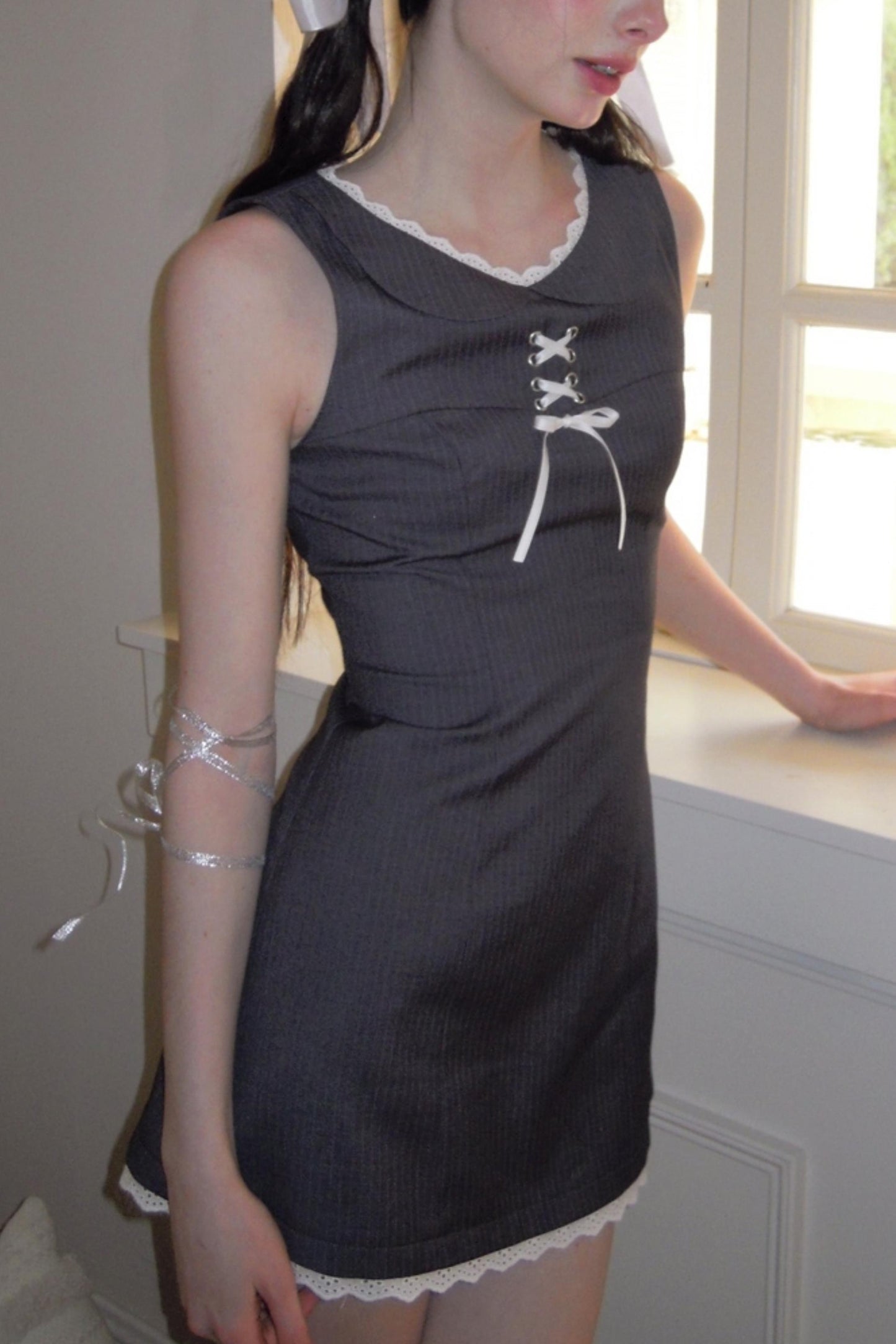 Vintage Tie-Doll Dress