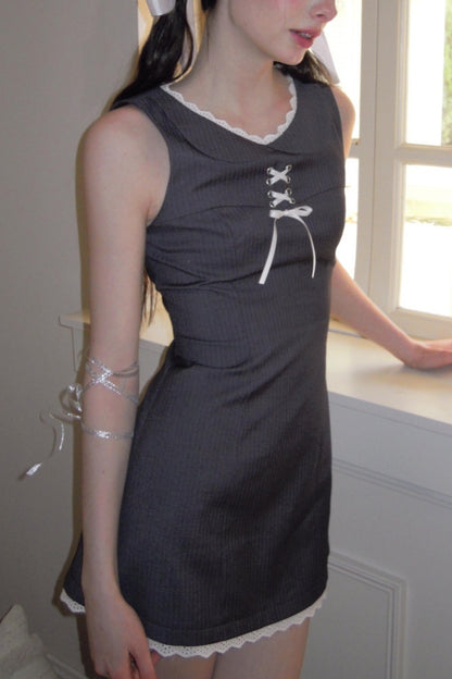 Vintage Tie-Doll Dress