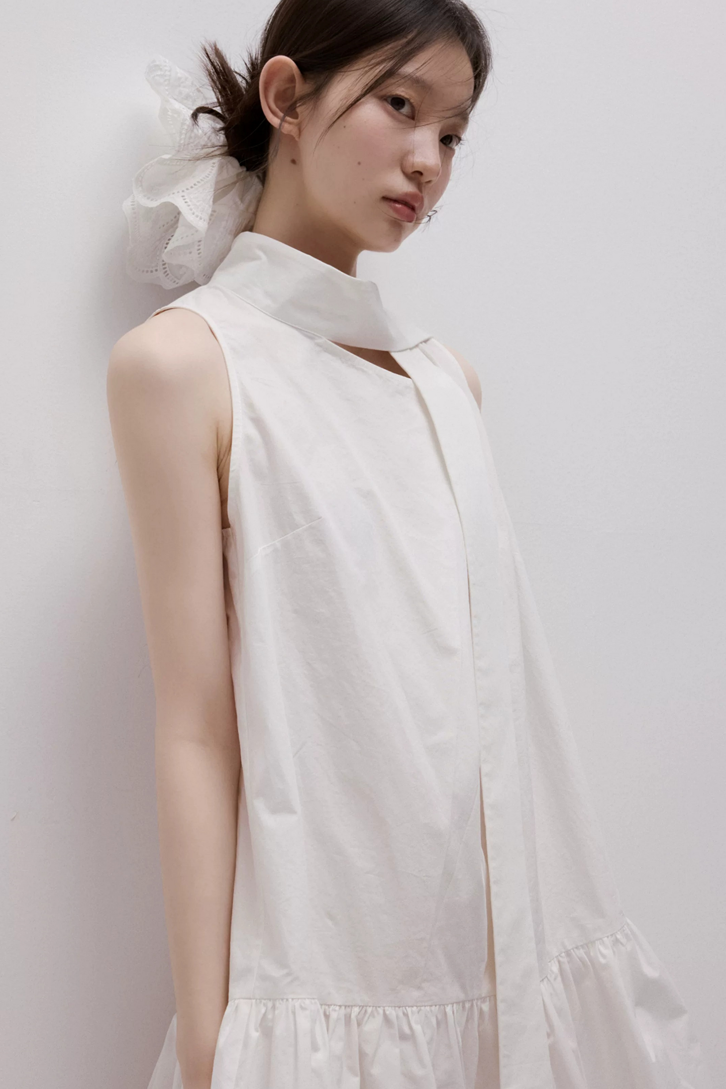 Nautical Ribbon Cotton Dress
