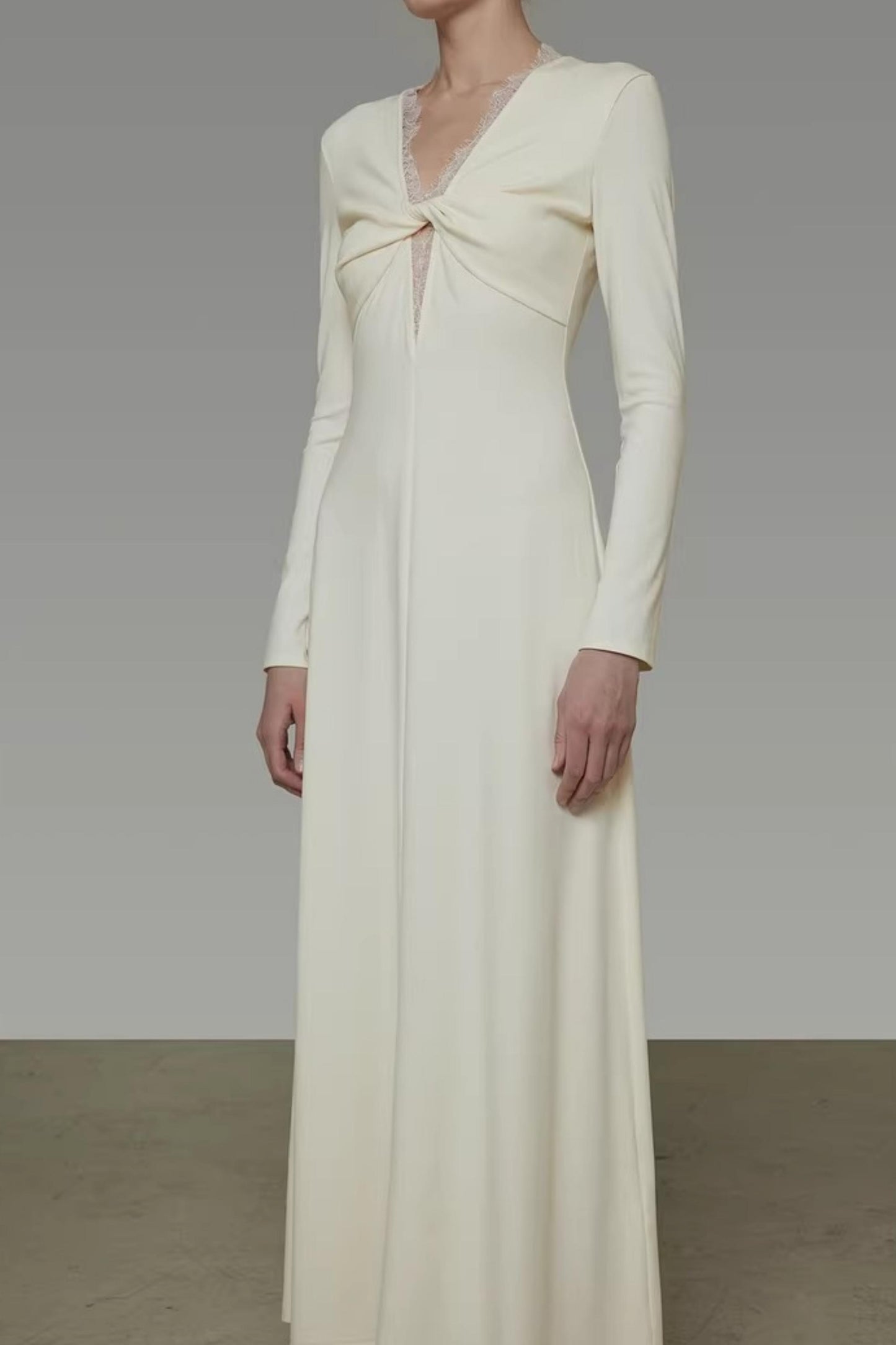 Handmade Lace Twist Dress