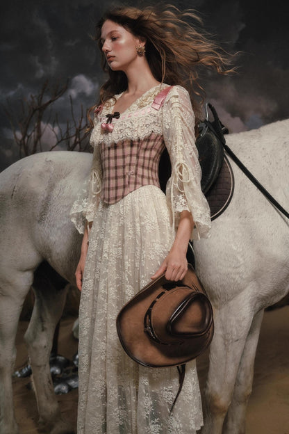 Princess Charming Lace Dress Set-Up