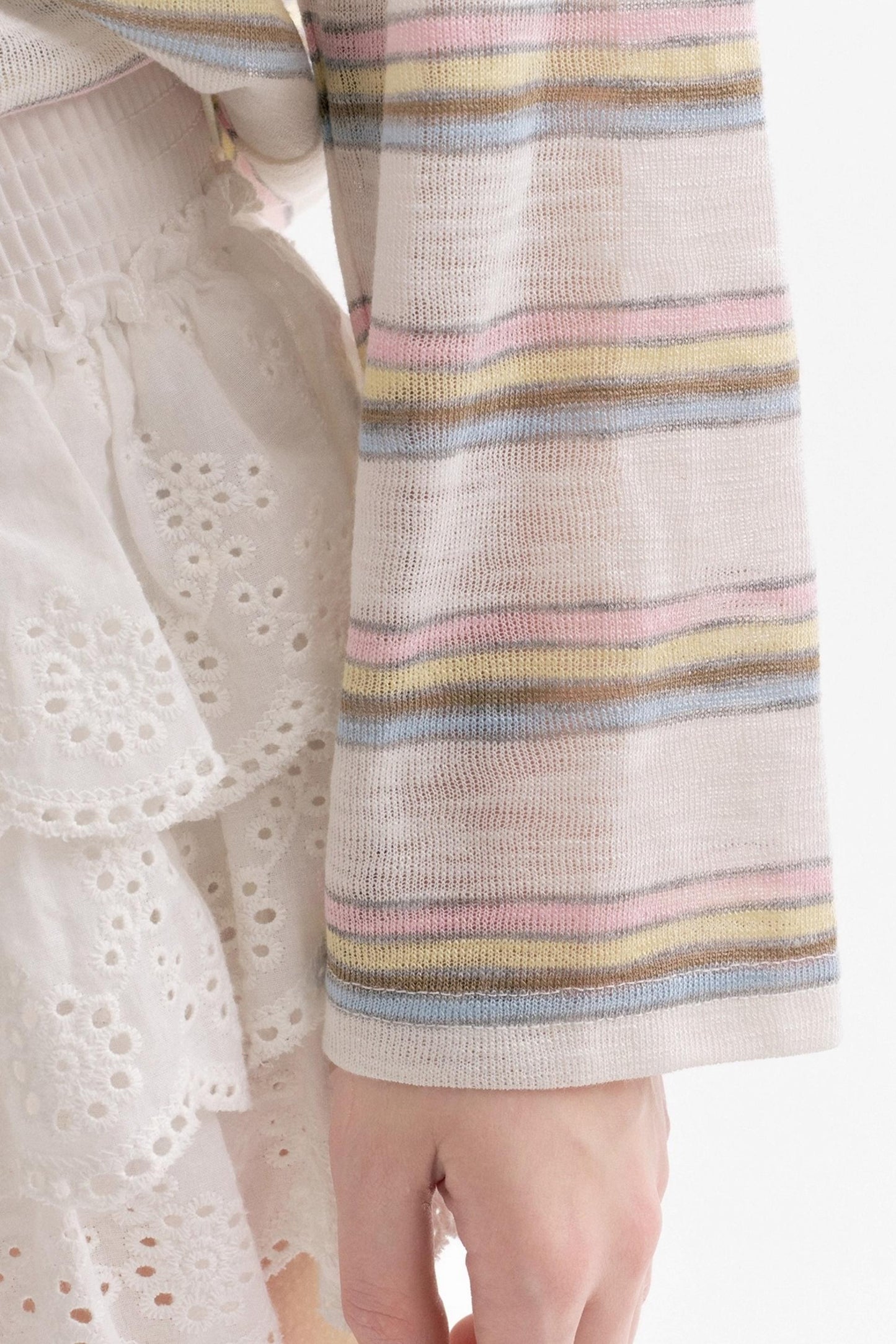 Lazy Painted Long Sleeve Polo Shirt