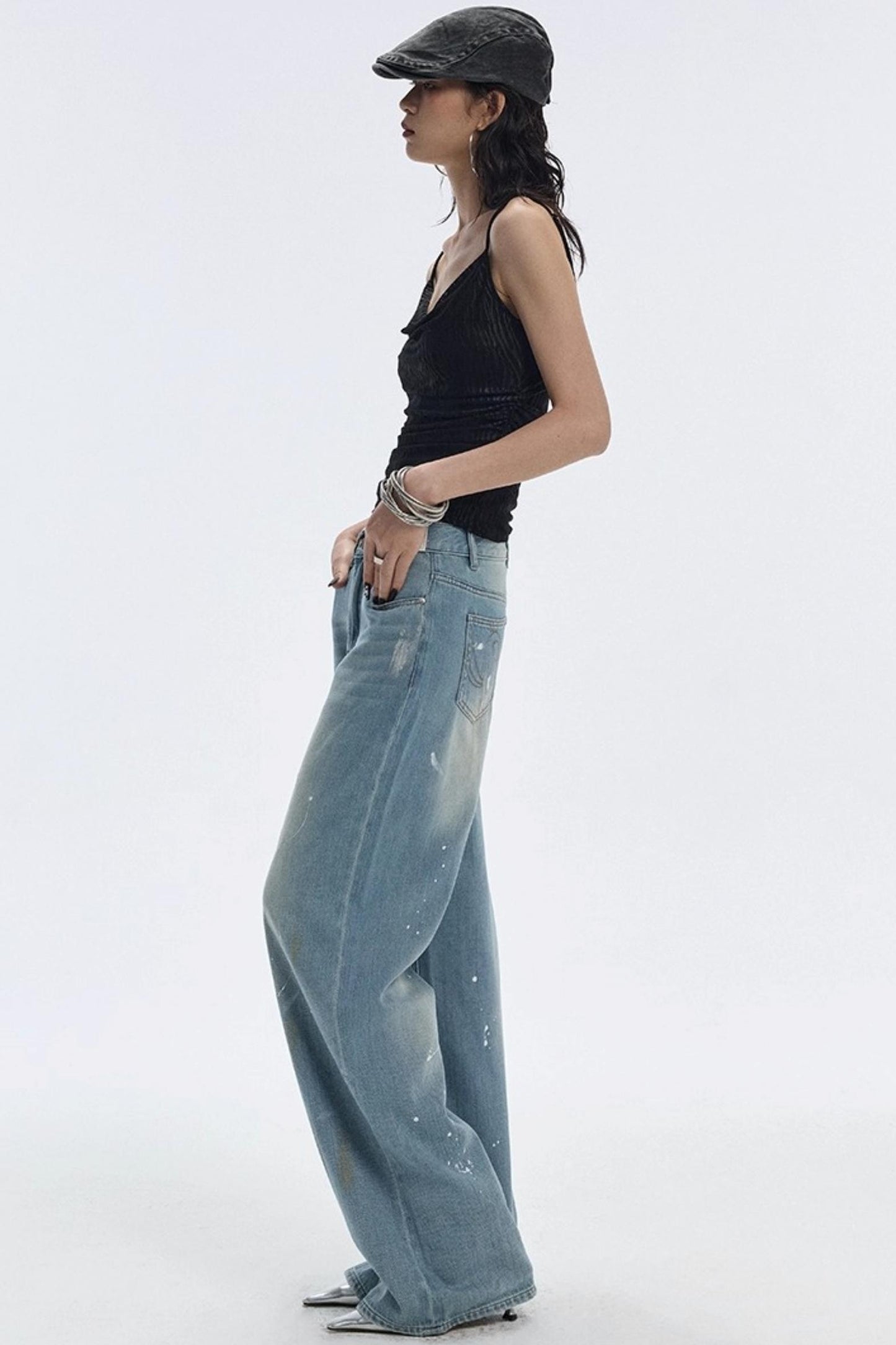 Summer Design Straight-Leg Pants