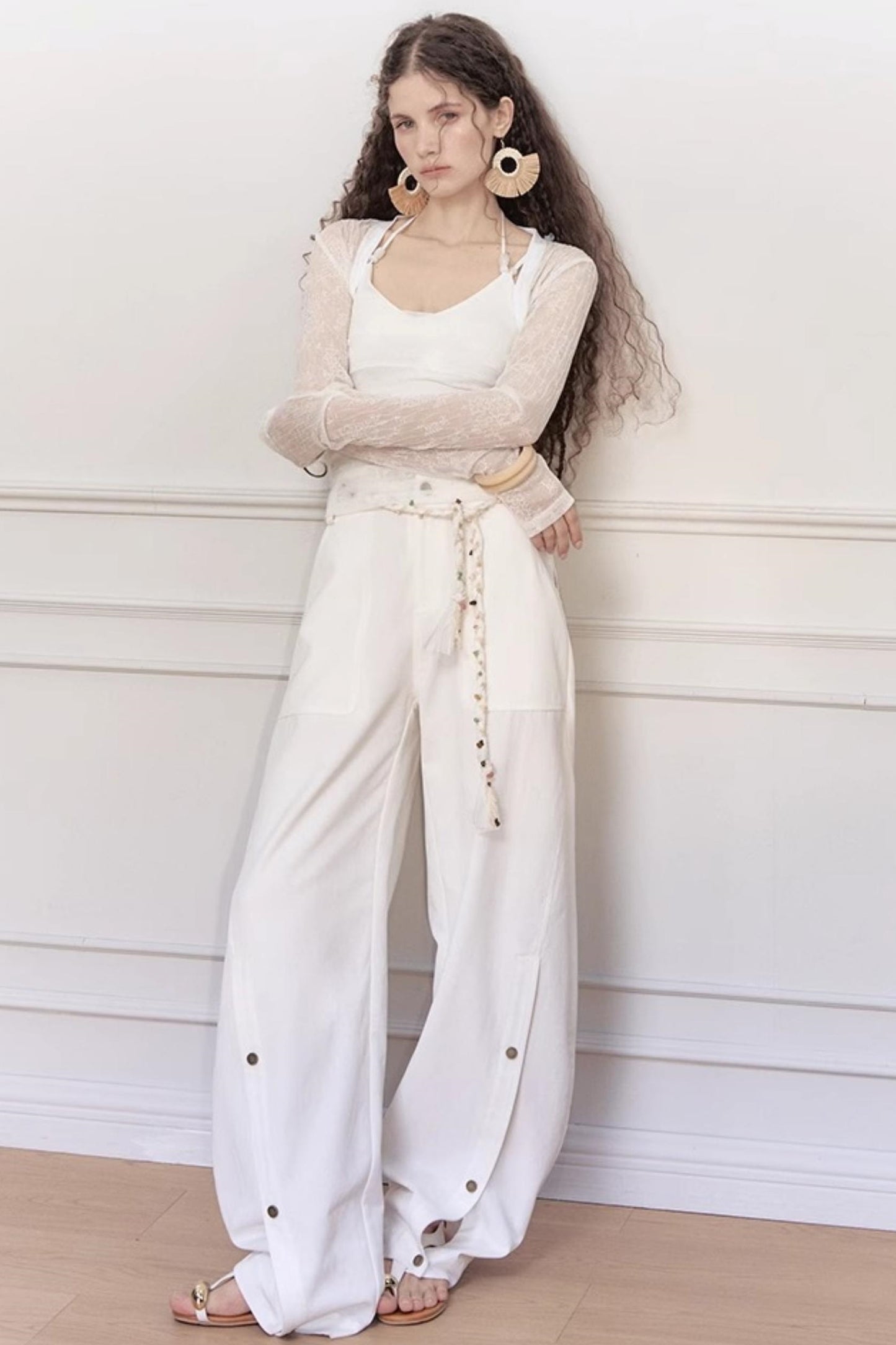 Elegant Wide-Leg Pants