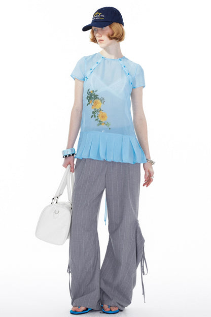 Big Pocket Lace-Up Machete Pants