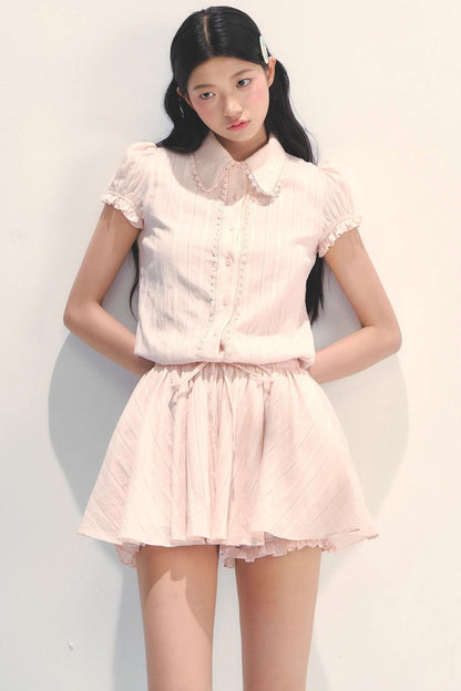 Vintage Pink Summer Dress