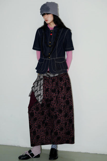 Vintage Denim Slim Jacket