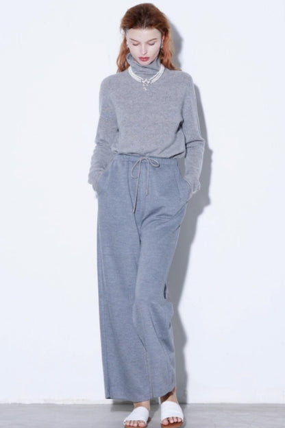 Acetate Wool Winter Pants