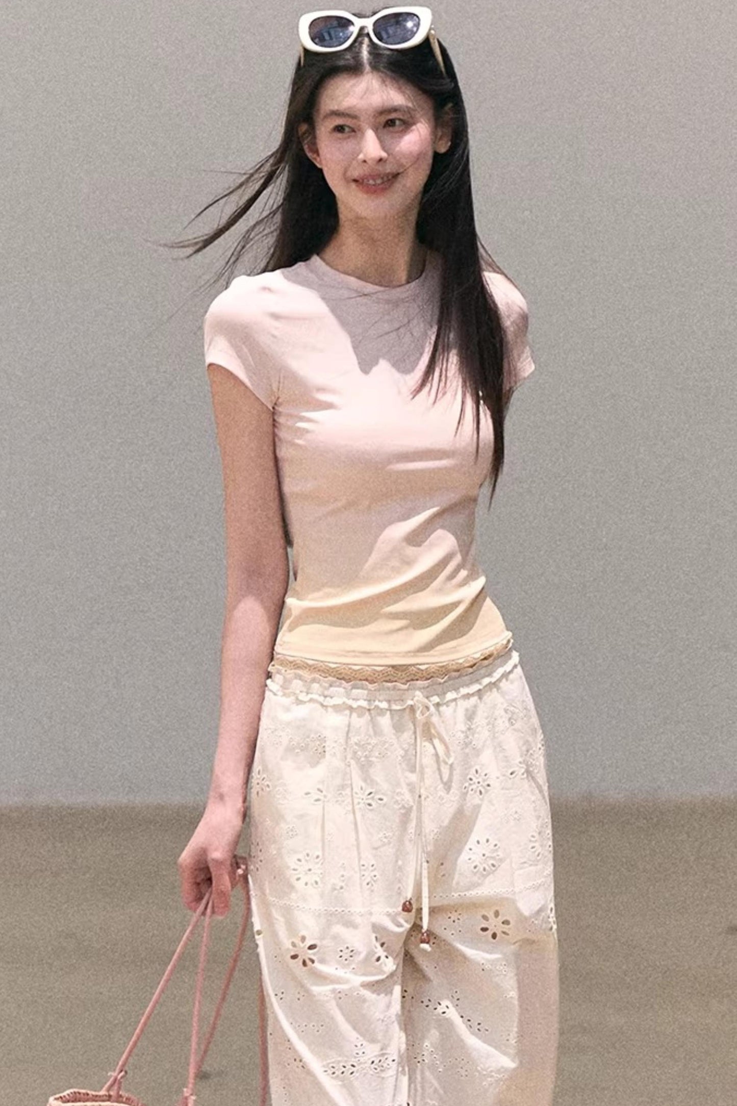 Melody Gradient Lace Top