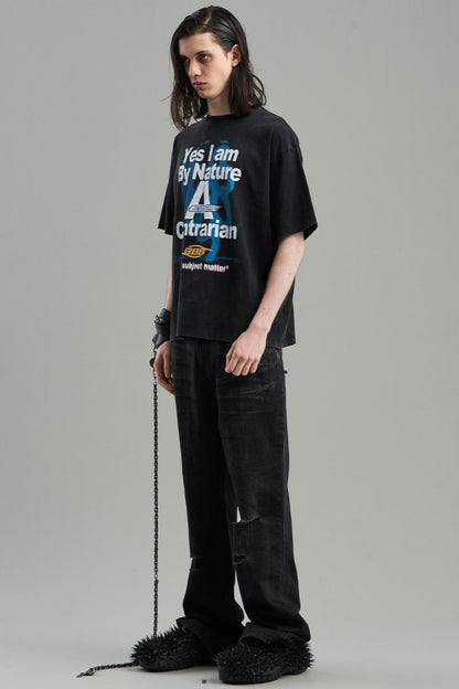 Short-Sleeved Cotton T-Shirt