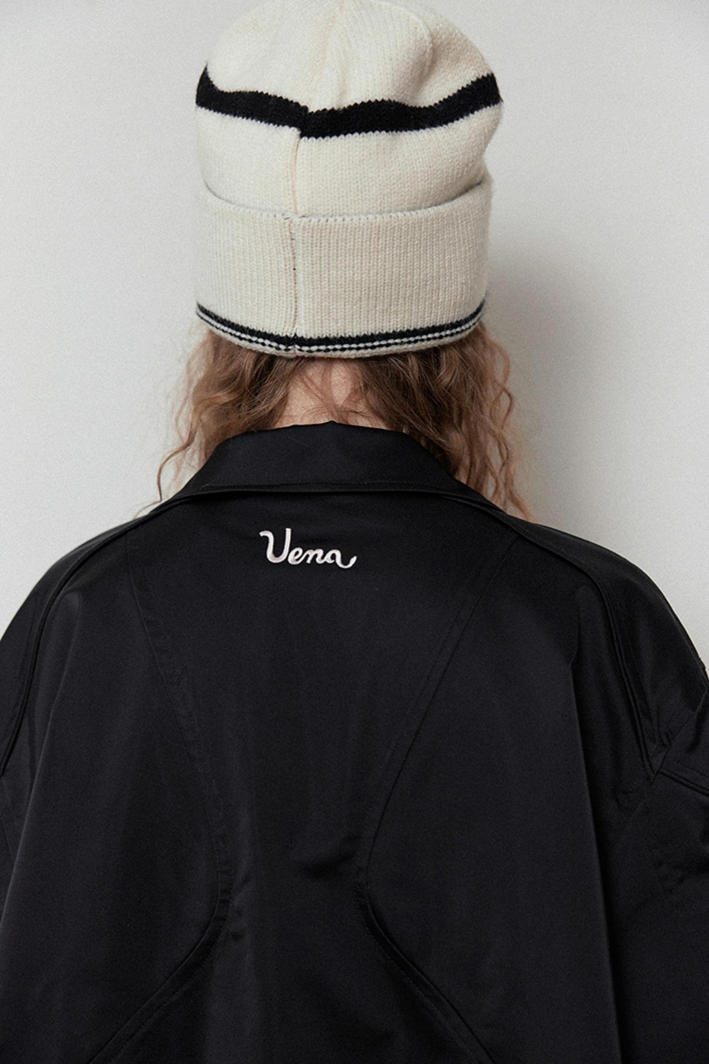 Uena Black Cotton Jacket