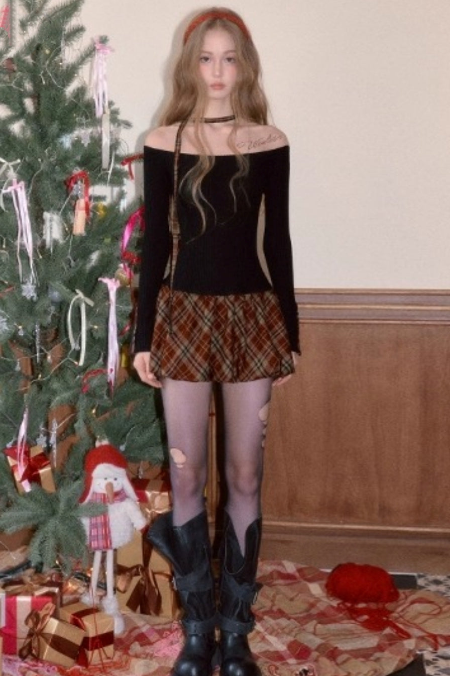 Color-Block Flower Bud Dress