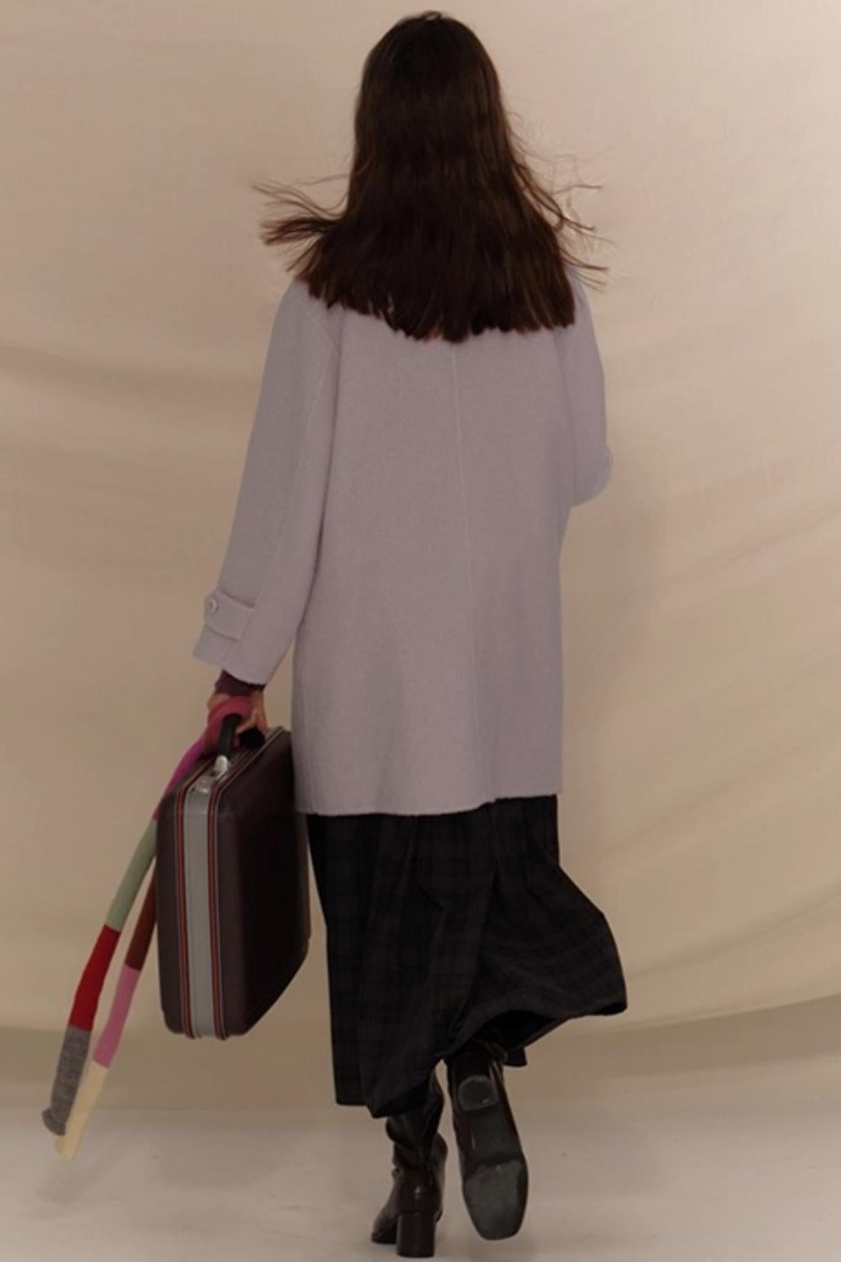 Vintage College Plaid Pleated Skirt