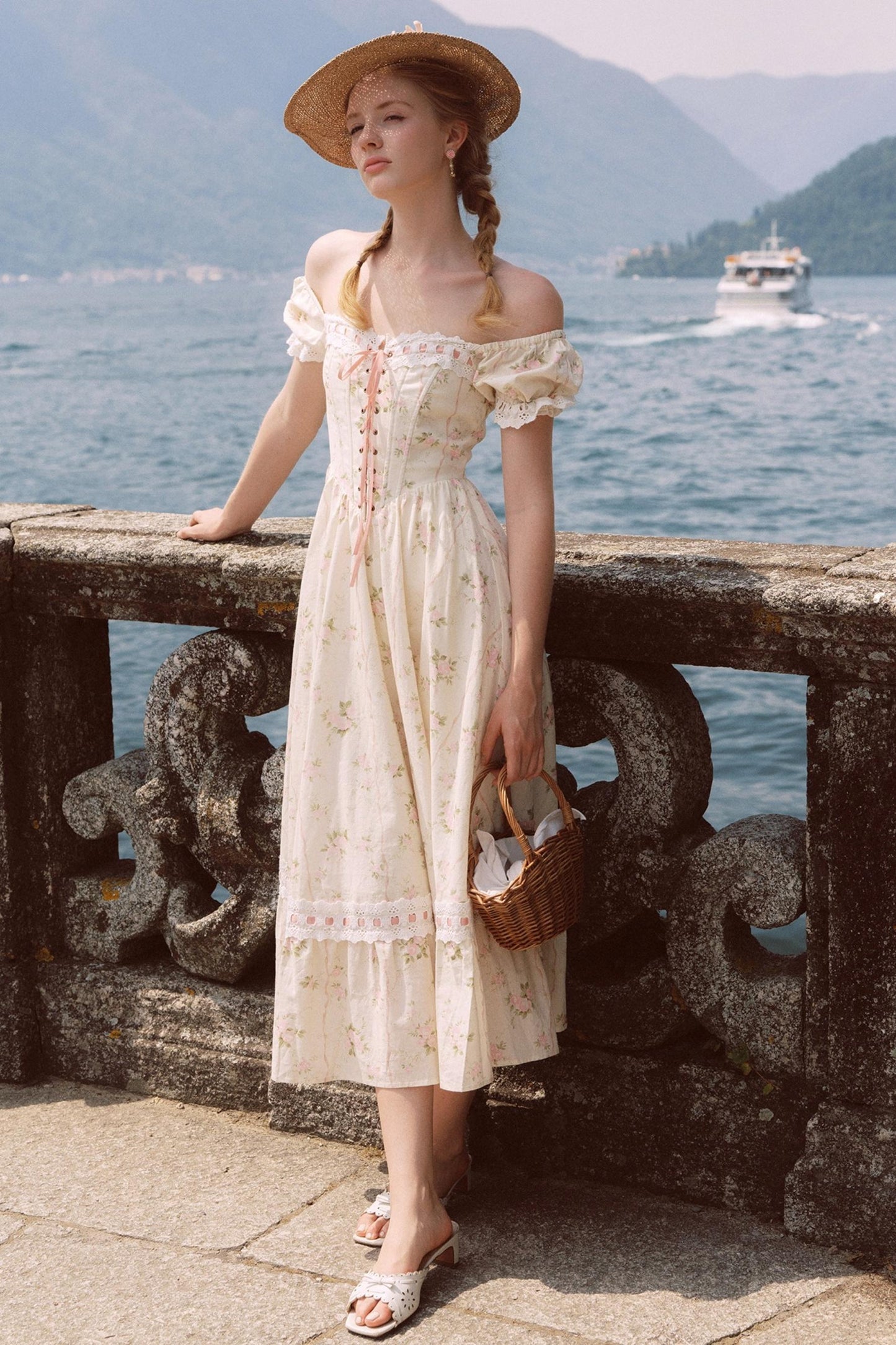 Herringbone Corset Dress