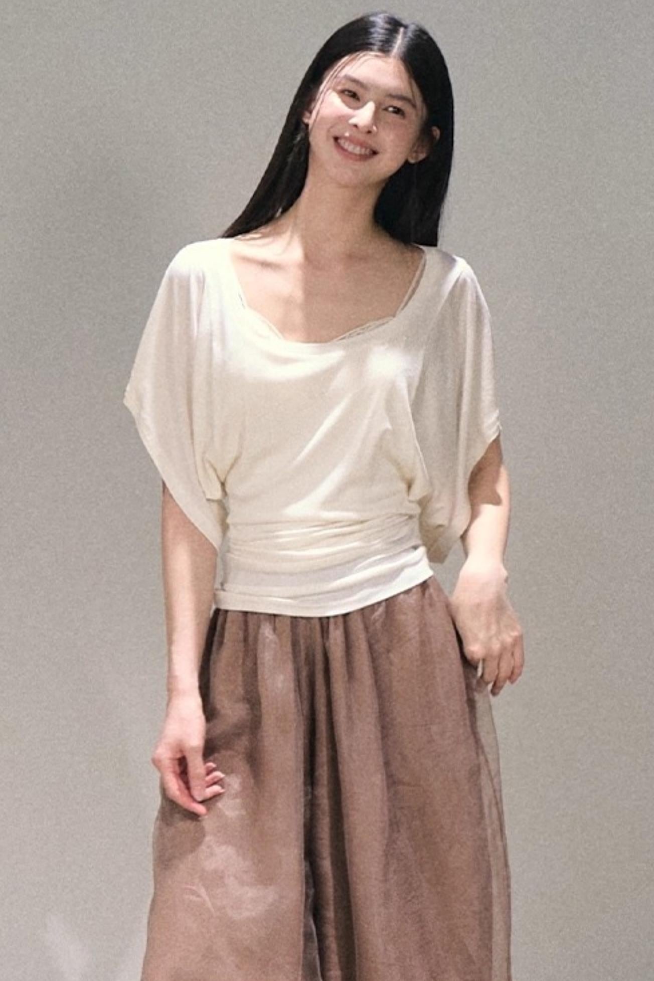 Saturated Weekend Wool Knit Top