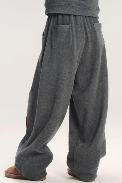 Hand-Painted 3D Embroidery Pants