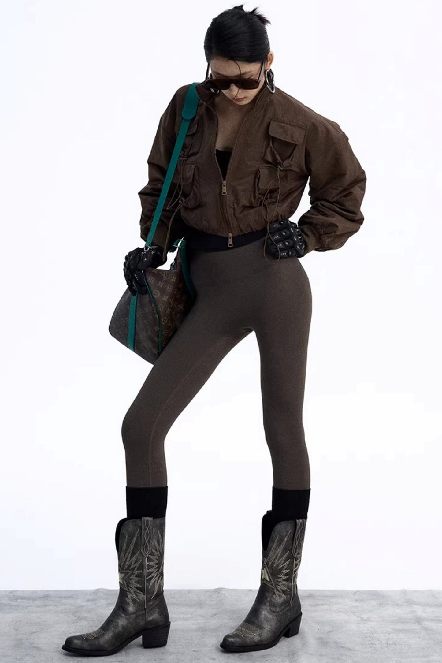 Solid Color Flight Jacket