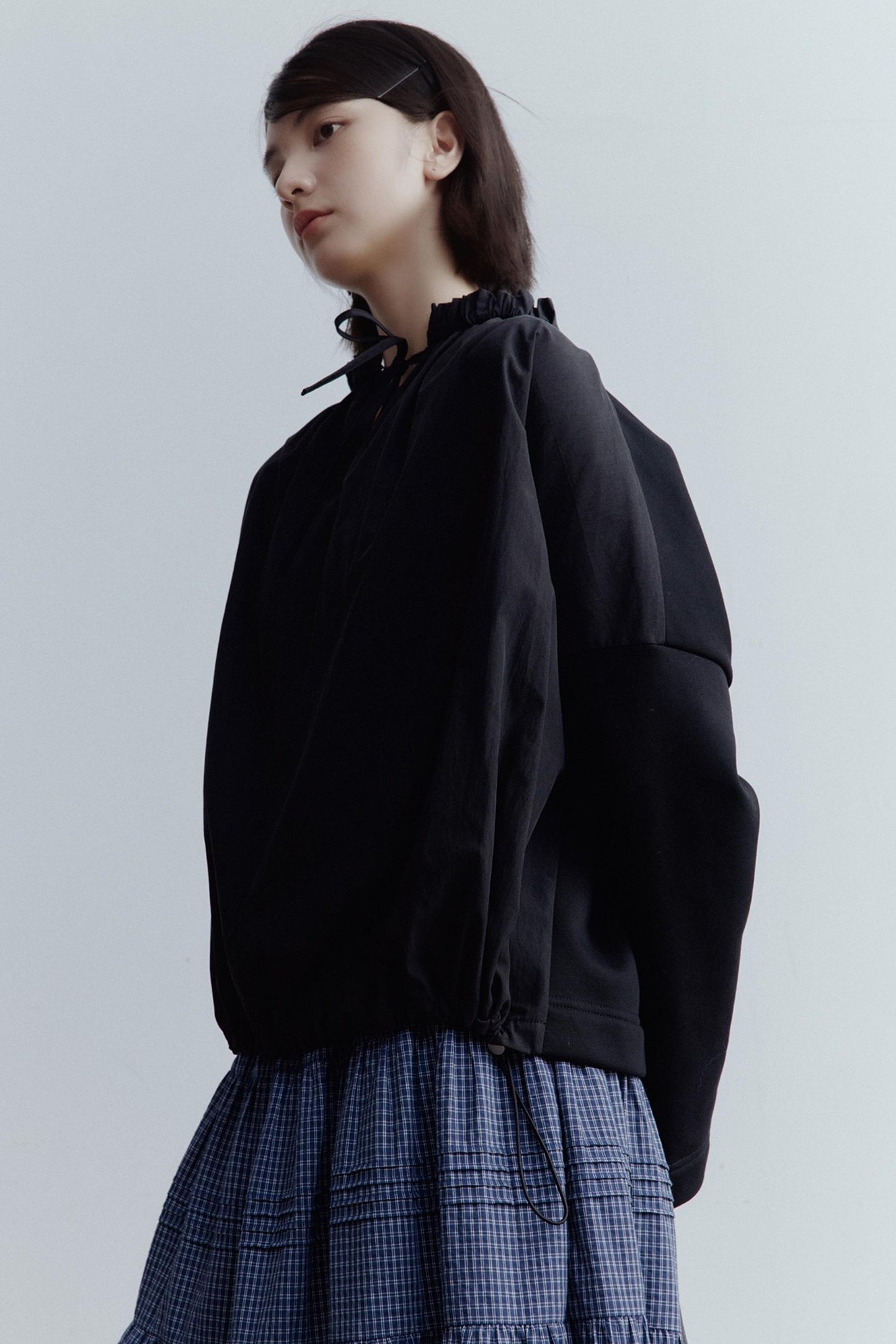 Personality Splicing Pullover Top