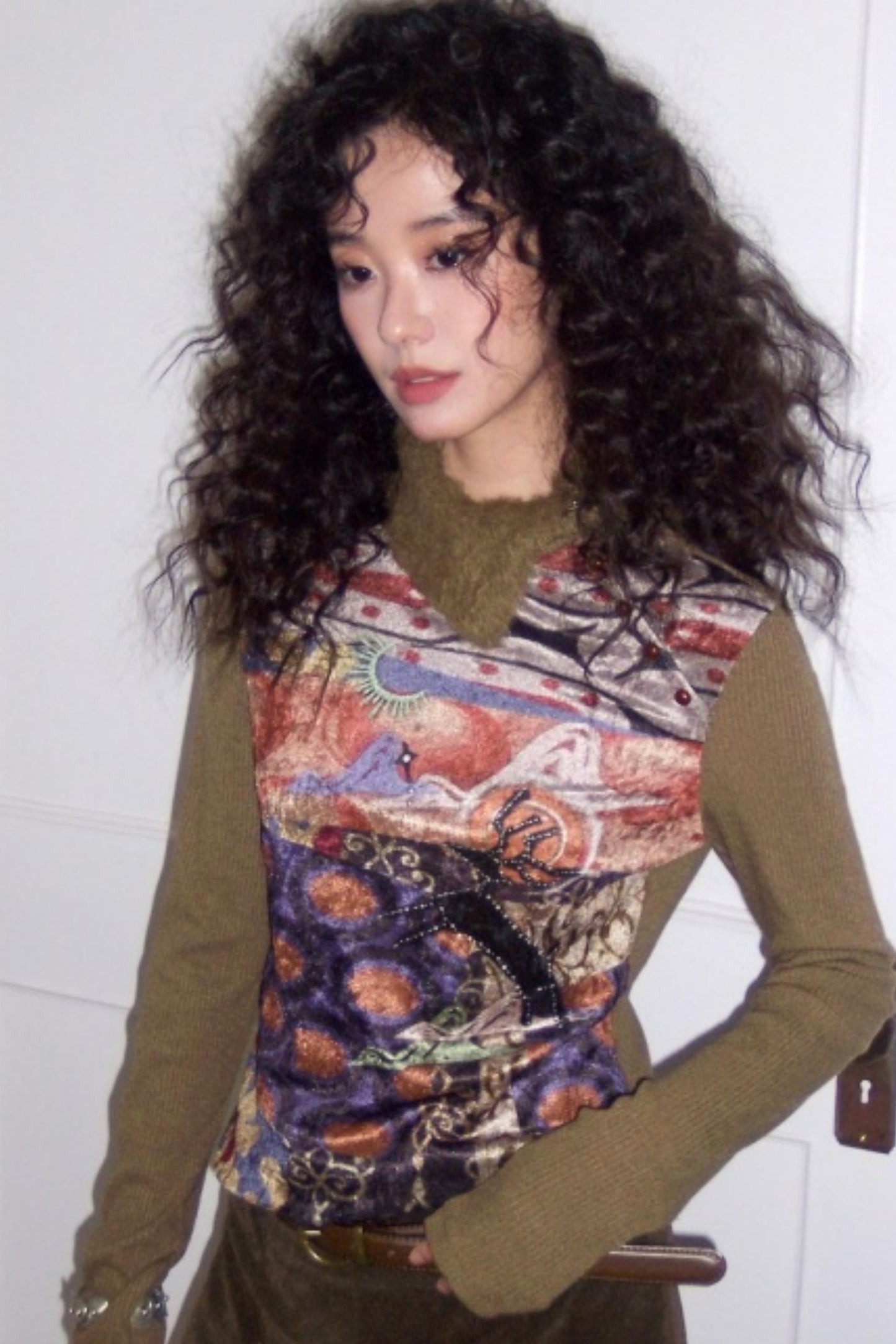 Elk Quest Cashmere Knit Top