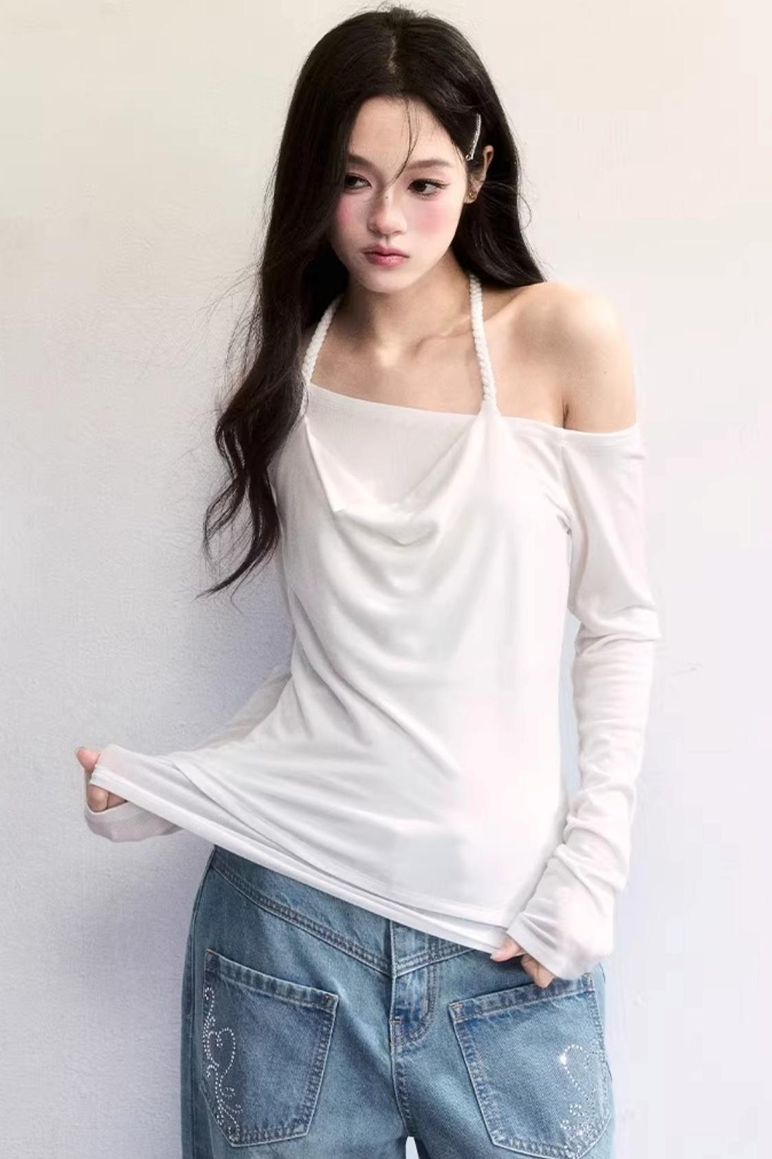 Stillwasser-Neckholder-Top