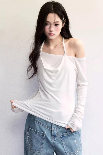 Stillwasser-Neckholder-Top