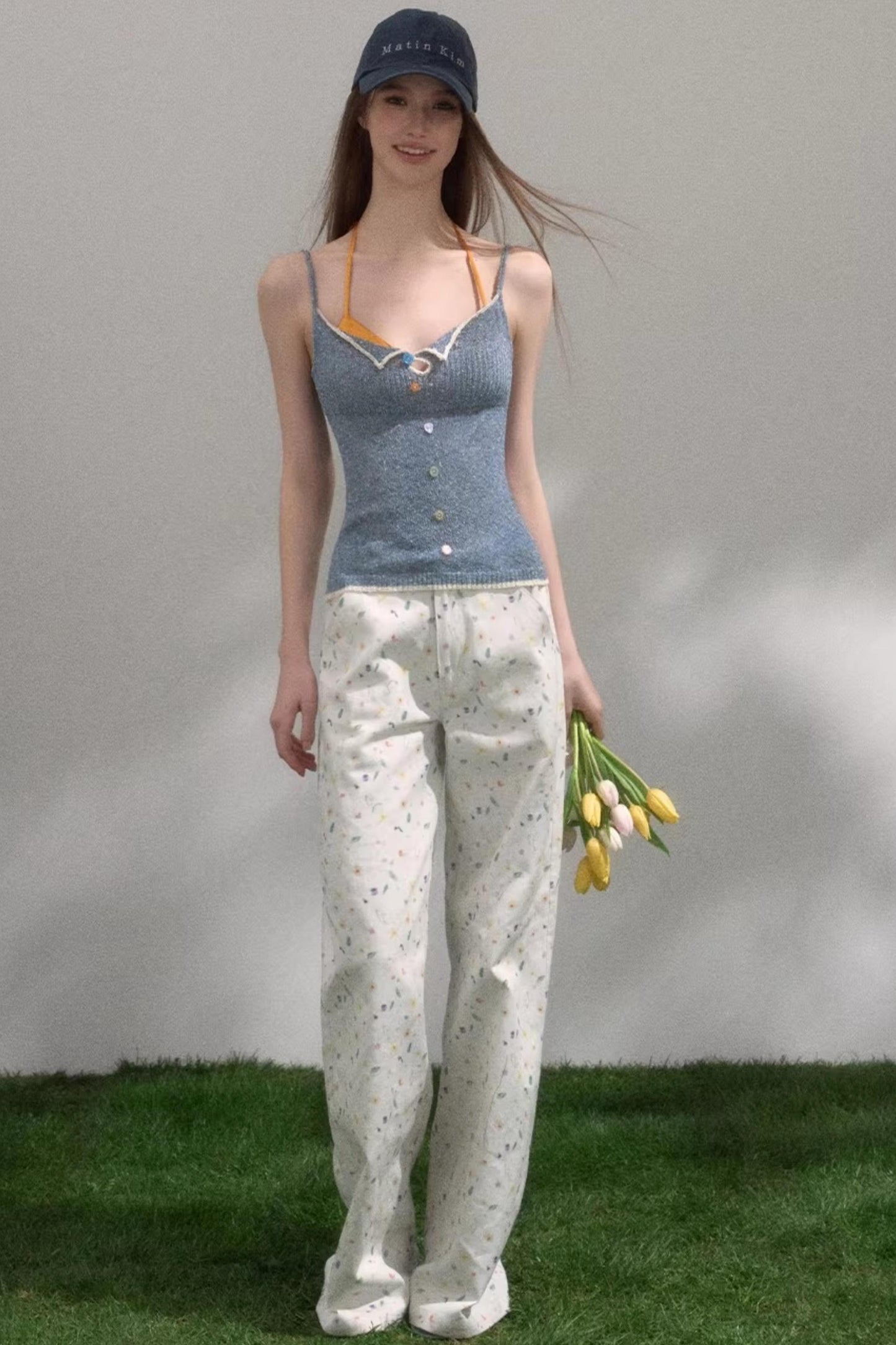 Sweet Floral Girly Pants