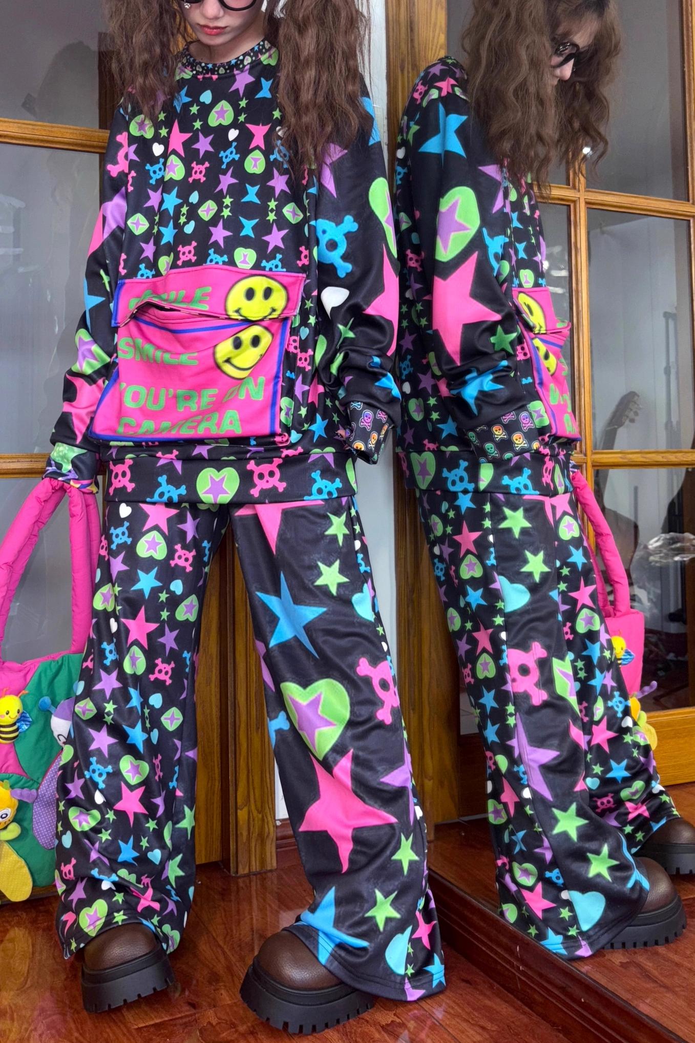 Dopamine Velvet-Lined Sweatshirt