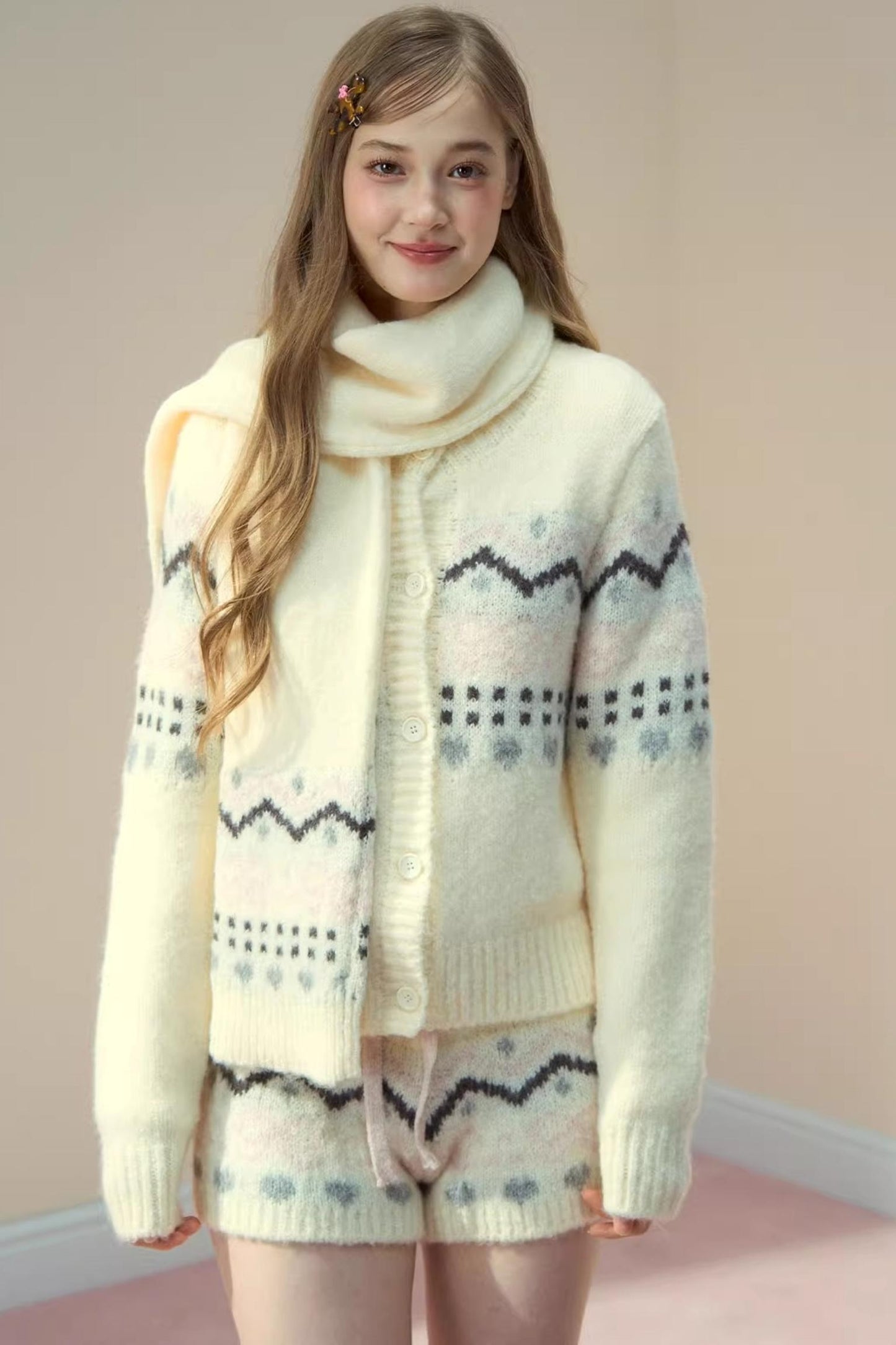 Sunset Knitted Jacket Set-Up