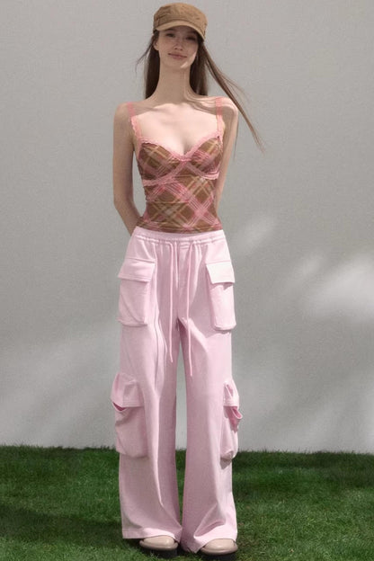 Multiple Pockets Sweatpants