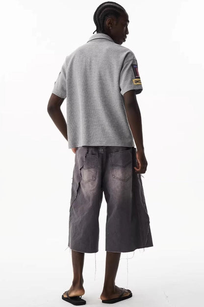 Exitmode Badge Short-Sleeve Polo Top