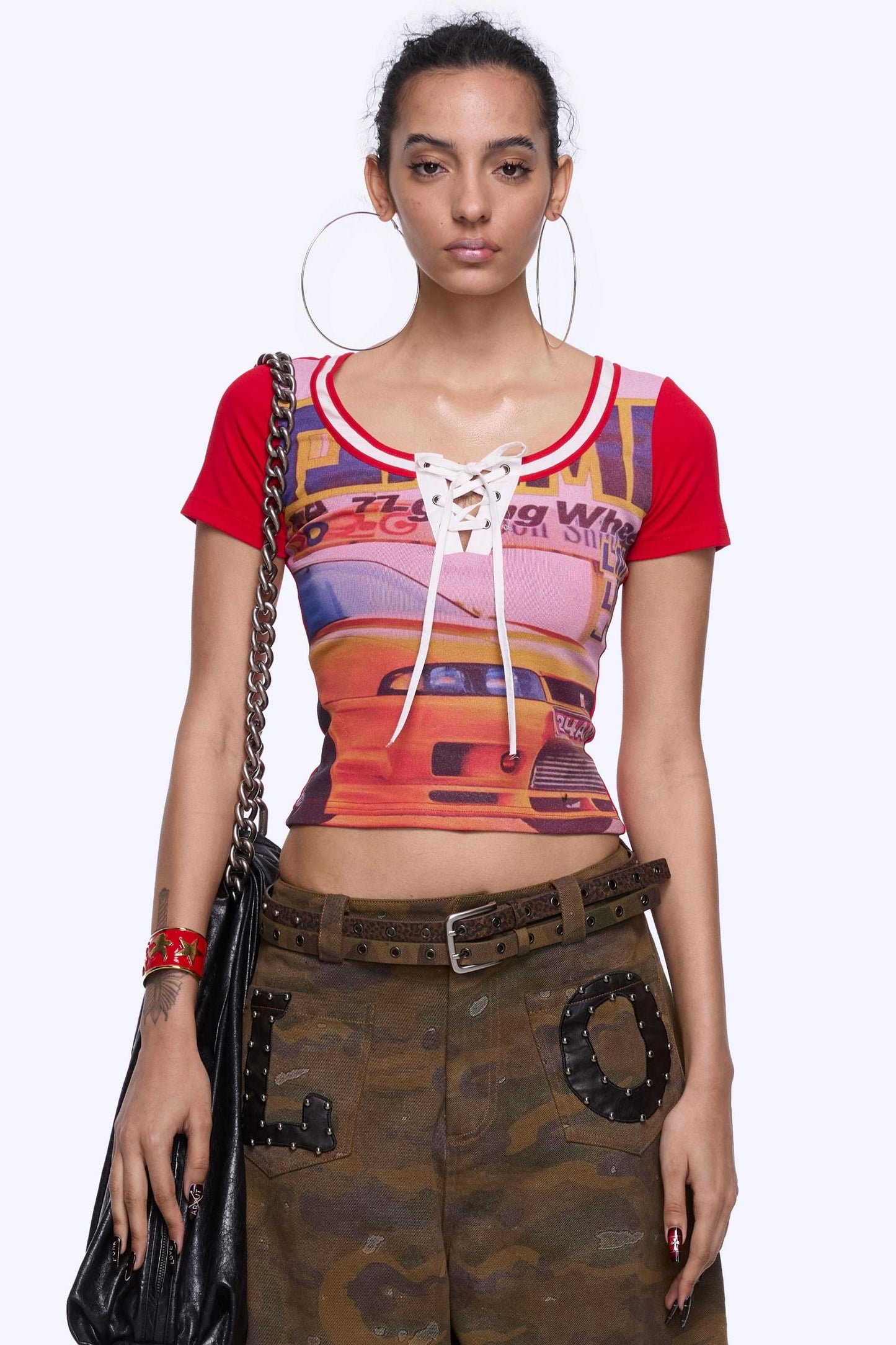 Patchwork Racing Tee