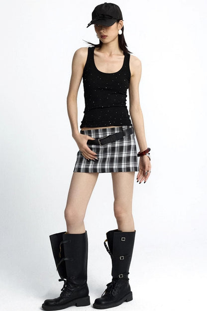 Starry Diamond Slim Racer Vest