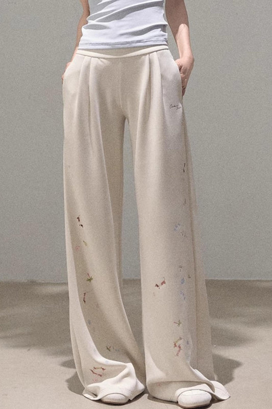 Flexi Wide-Leg Sweatpants